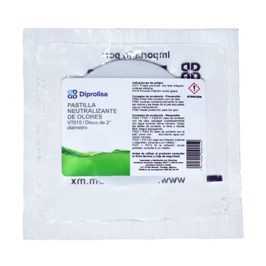 PASTILLA NEUTRALIZANTE DE OLORES EZ (34-7600)