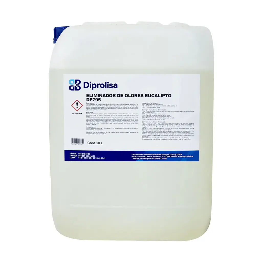 ELIMINADOR DE OLORES EUCALIPTO 20 LTS