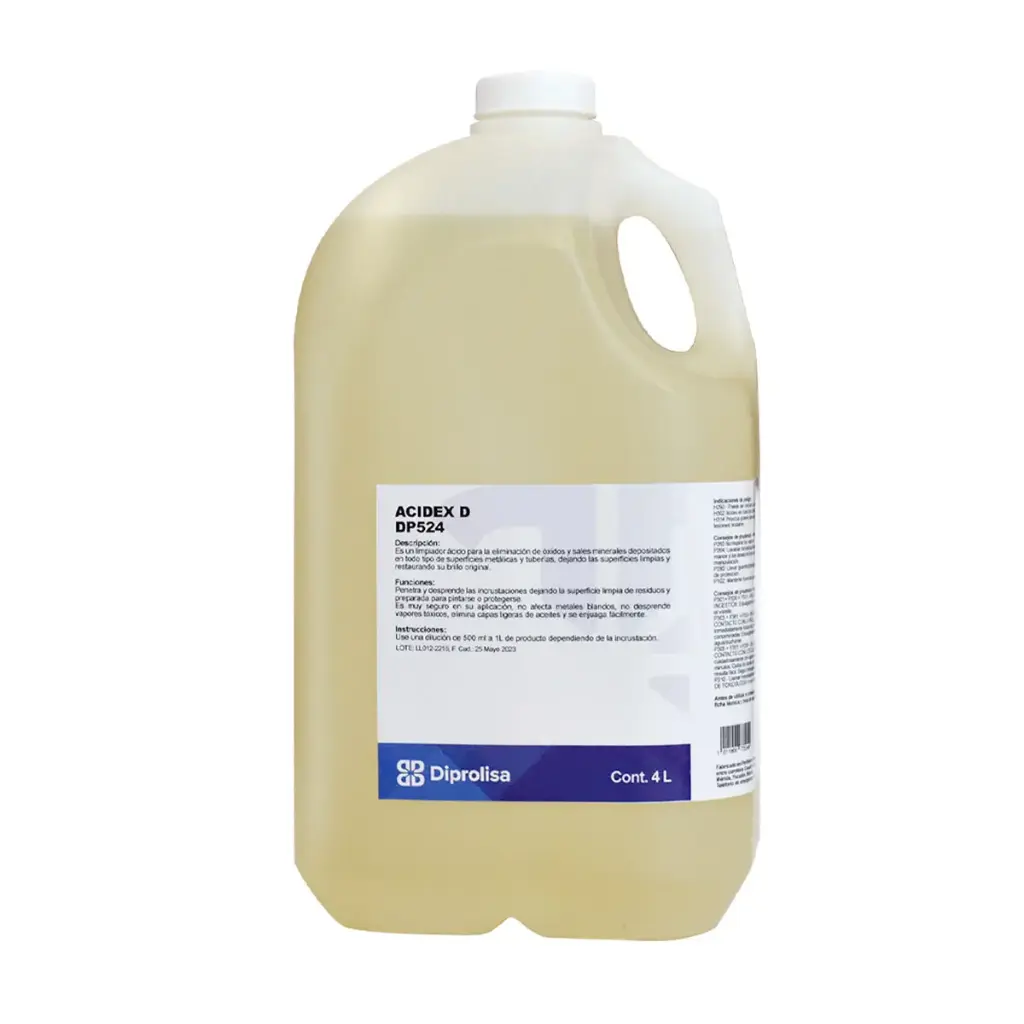 DESINCRUSTANTE ACIDEX D BOTE 4 LTS