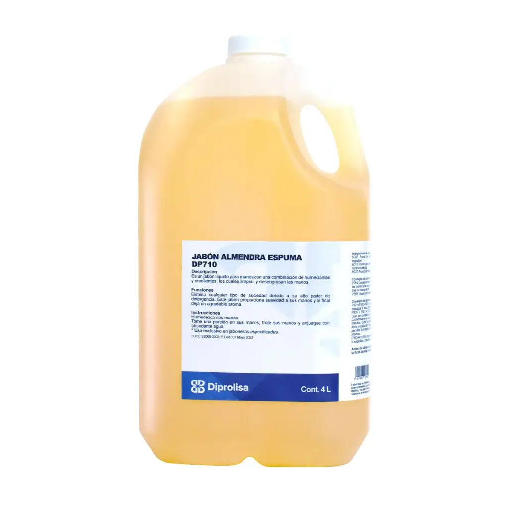JABON ALMENDRA ESPUMA BOTE 4 LTS