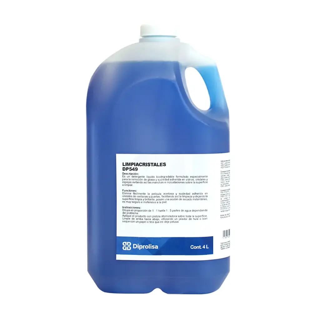 LIMPIA CRISTALES  BOTE 4 LTS