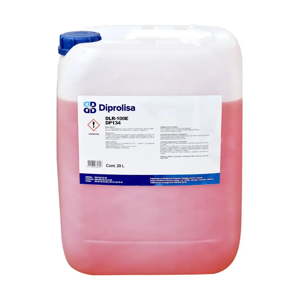 DESENGRASANTE DLR-100 E  PORRON 20 LTS