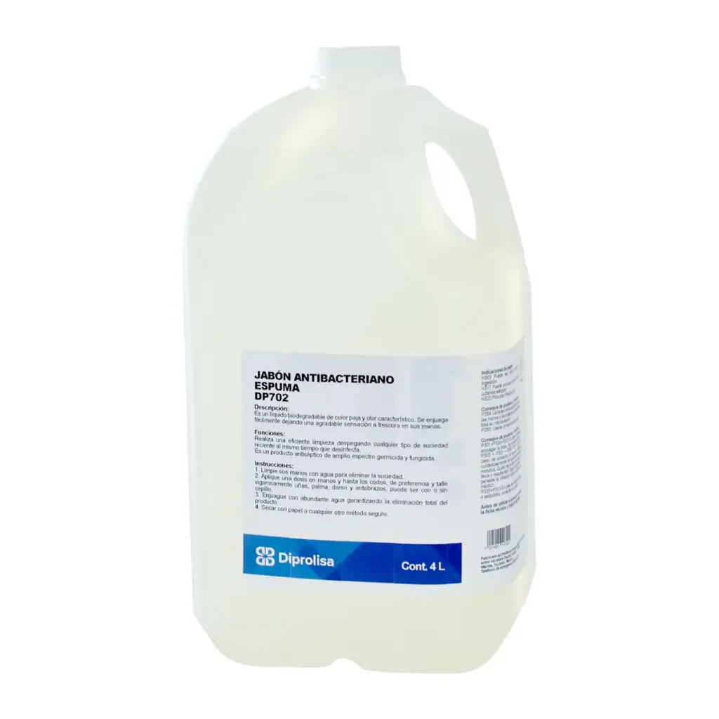 JABON ANTIBACTERIANO EN ESPUMA 4 LTS