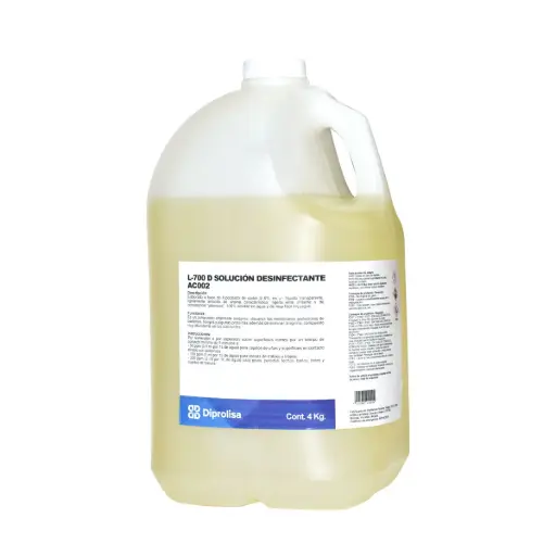 [AC002] L-700 D SOLUCION DESINFECTANTE PORRON 4 KG