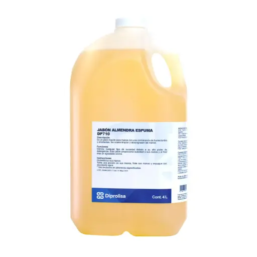[DP710] JABON ALMENDRA ESPUMA BOTE 4 LTS