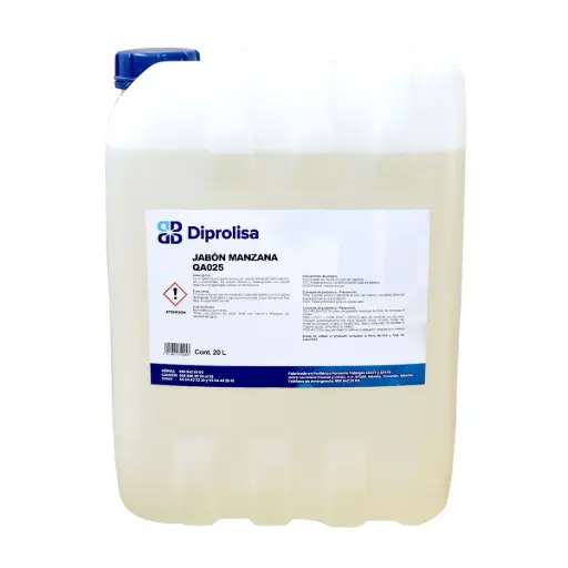 [QA025] JABON PARA MANOS MANZANA  PORRON 20 LTS