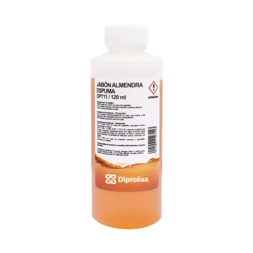 [DP711] JABON ALMENDRA ESPUMA 120 ML